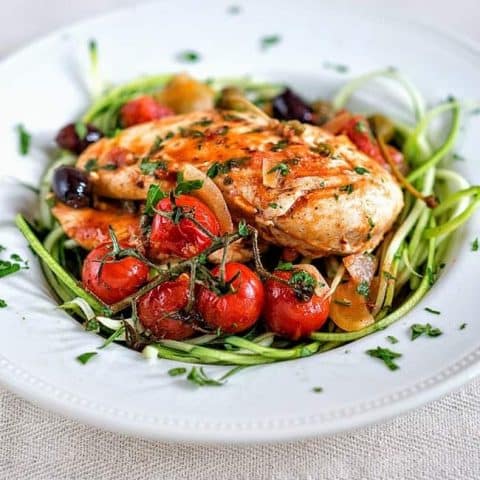 Image for Low-carb Chicken Alla Puttanesca