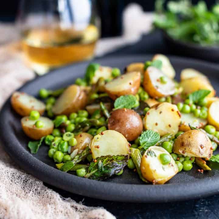 Image for Spring Baby Potato Salad {mayonnaise-free}