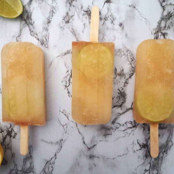 Image for Lemon, lime and bitters popsicles