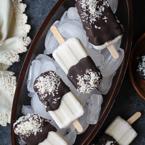 Image for Almond Joy Popsicles (Vegan, Paleo)