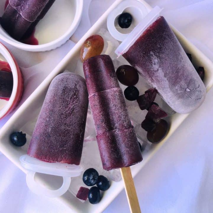 Image for Beetroot Blueberry Pops