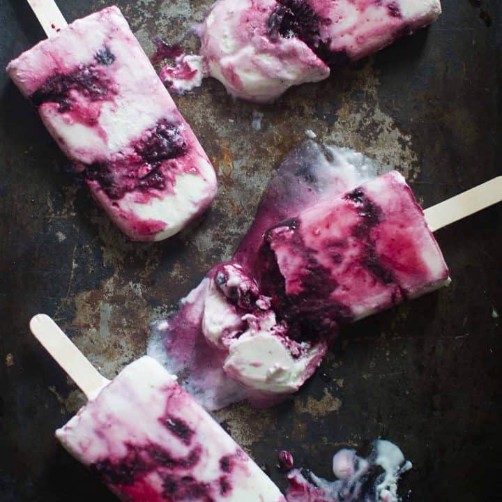 Image for Cherry Cheesecake Popsicles