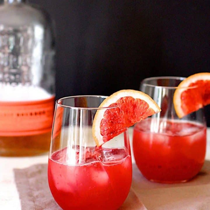 Image for Blood Orange Bourbon Sour Recipe