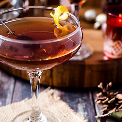 Image for Mahogany Manhattan: a Cherry Chocolate Manhattan Variation